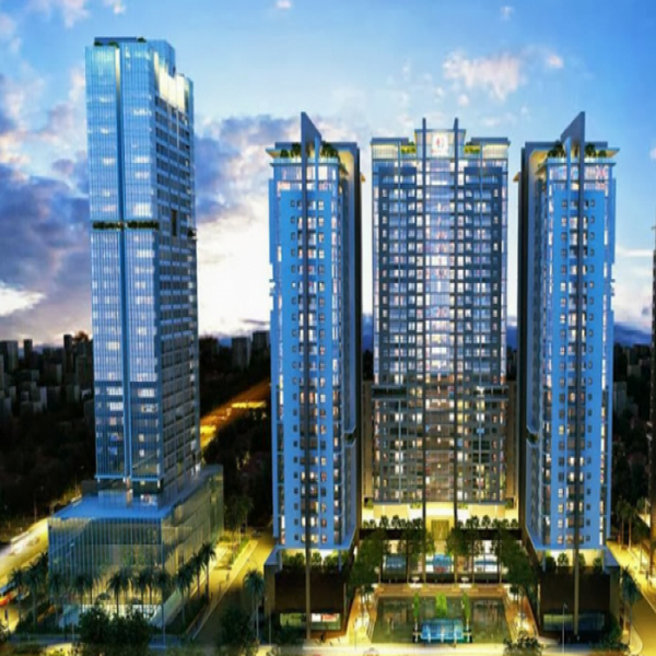 SOLIGHTING cung cấp đèn Led chiếu sáng chung Golden Land Nguyễn Trãi